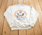 Vintage 1990s Washington D.C USA Souvenir Travel Crewneck Sweatshirt Made In USA