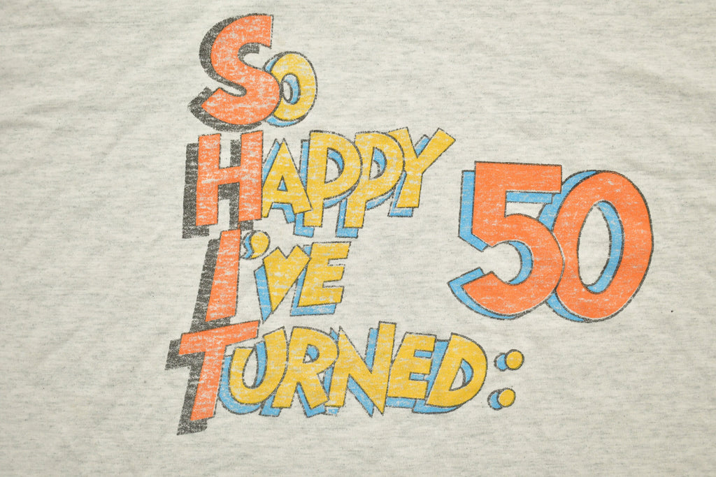 Vintage 1995 50 Years Birthday Celebration Souvenir T Shirt