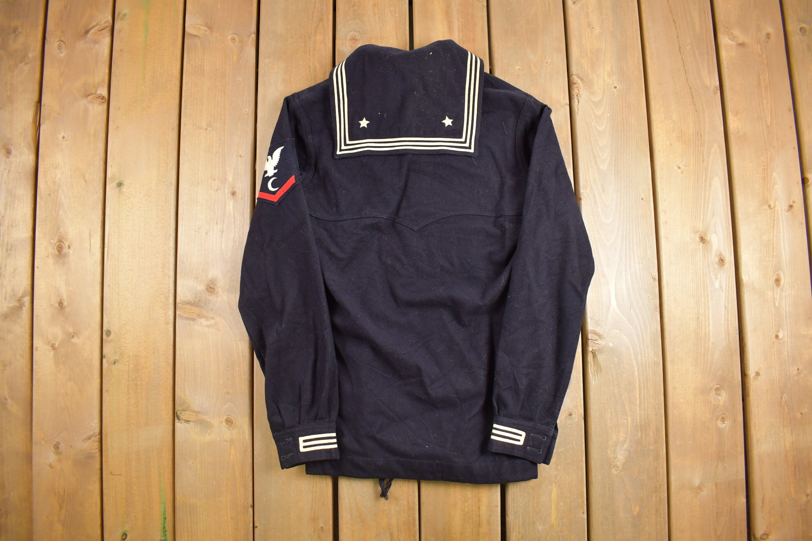 Vintage 1940s WWll Naval Wool Sweater