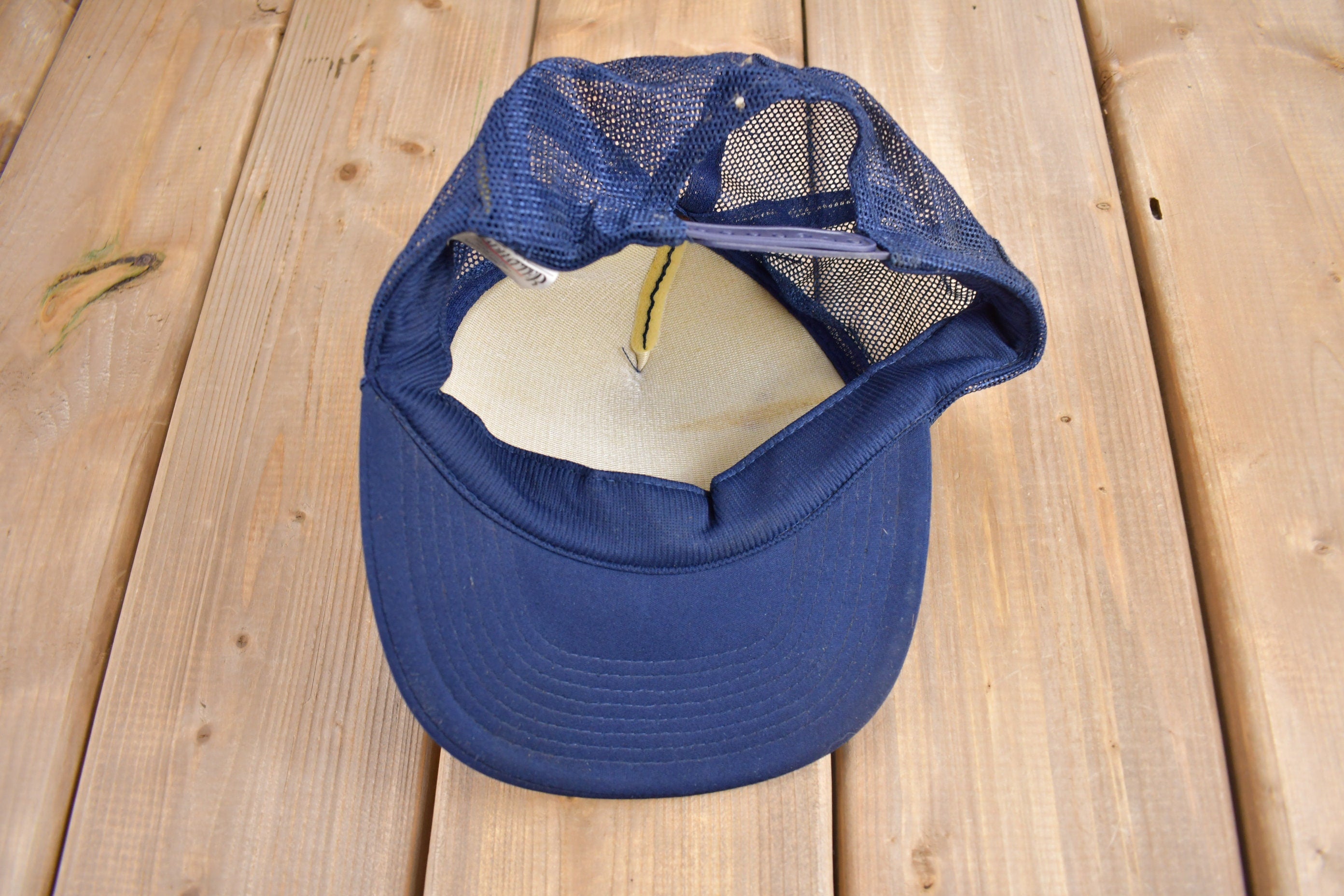 Vintage 1980s Safety town Friends Elyria Ohio Trucker Hat
