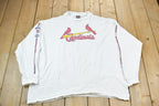 Vintage 2001 St Louis Cardinals MLB Graphic Long sleeve Nike Shirt