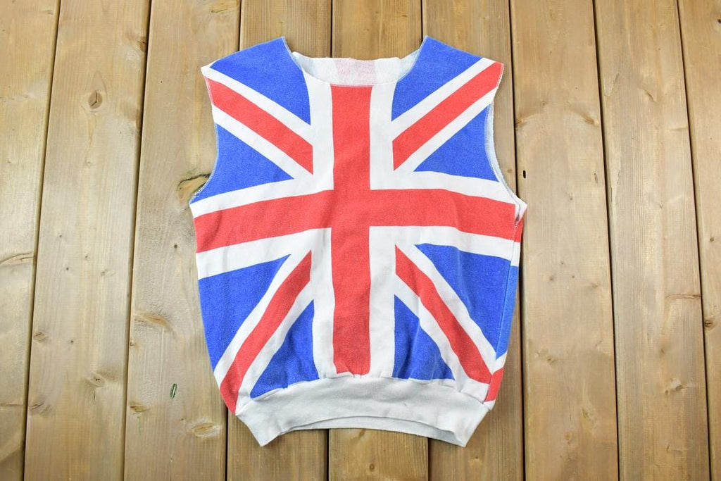 Vintage 1990s British Flag AOP Souvenir T-Shirt