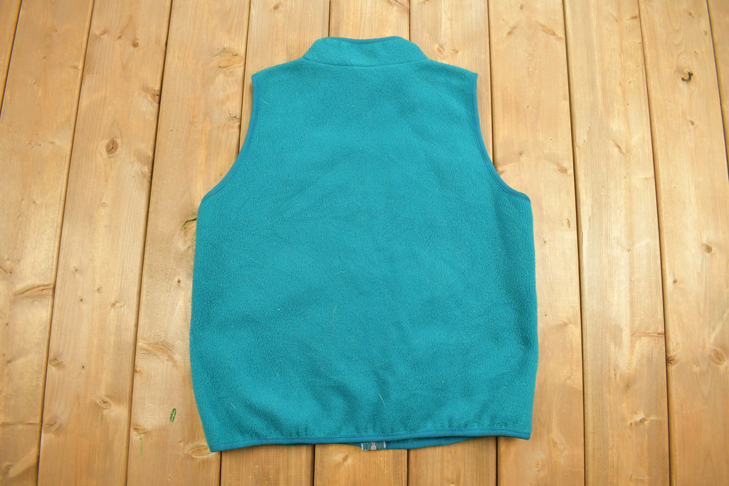 Vintage 1990s Rain Beau Fleece Sweater Vest