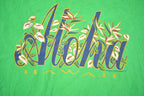 Vintage 1998 Hawaii Aloha Floral Graphic T Shirt