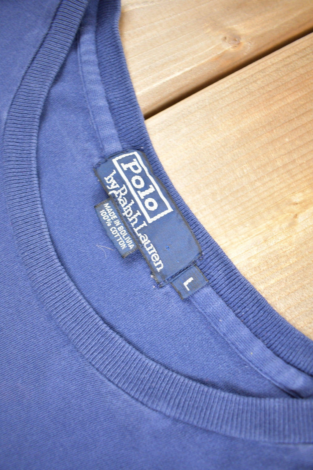 Vintage 1990s Polo Ralph Lauren Flag T-Shirt