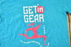 Vintage 1989 Nike Get In Gear Graphic T-Shirt