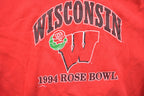 Vintage 1994 Rose Bowl University Of Wisconsin Collegiate Hoodie