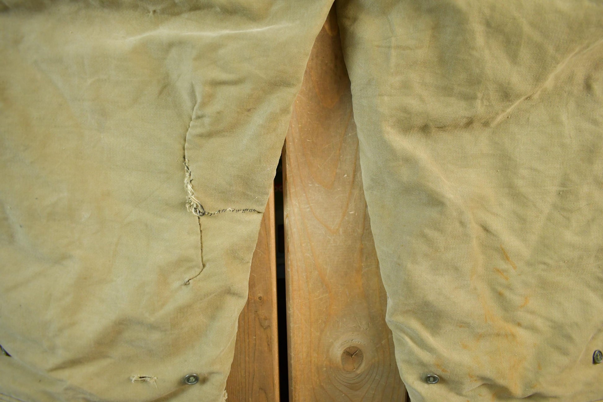 Vintage 1940s Navy Deck Overalls WWII Era Men's Size Medium