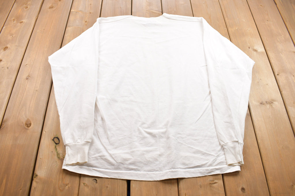 Vintage 1989 Milligan's Brick Bar Fall Classic Graphic Long Sleeve Shirt /