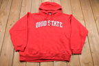 Vintage 1990s University of Ohio State Collegiate Crewneck  Sweatshirt  Embroidered  NCAA Sweatshirt  Sportswear  Athleisure