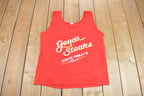Vintage 1990s Geno's Steaks South Philly's Finest Graphic Tank Top Shirt