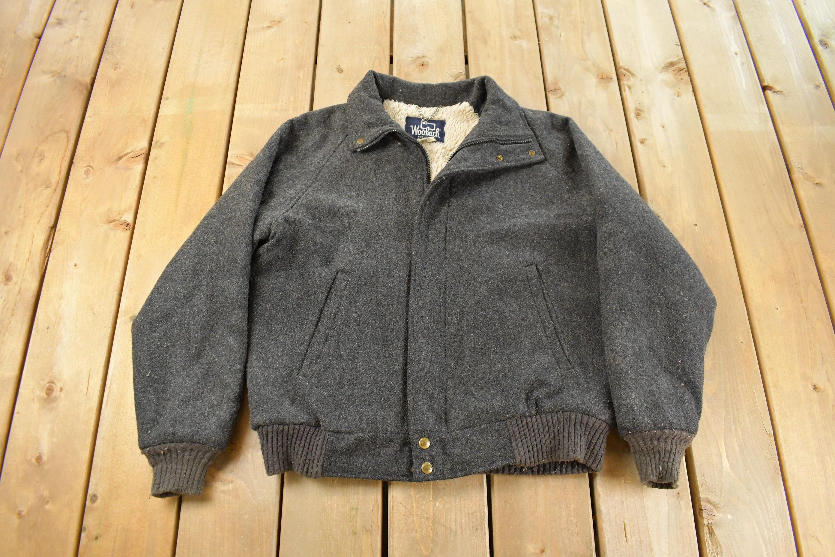 Vintage 1990s Woolrich Wool Jacket Men's Medium