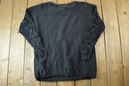 Vintage 1990s Extra Point Loose Knit Crewneck Sweater