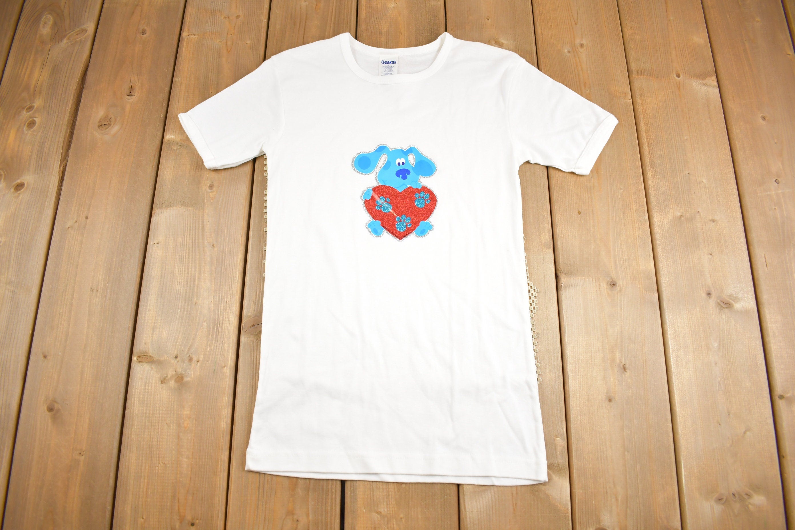 Vintage Y2K Blues Clue's Cartoon T-Shirt