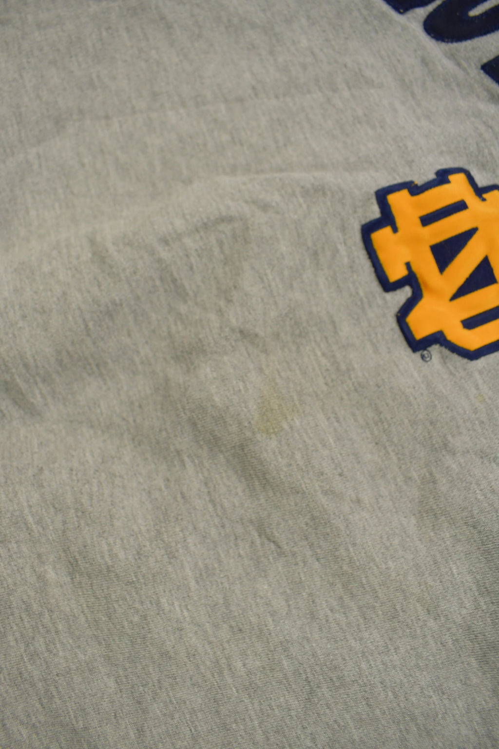 Vintage 1990s University Of Notre Dame Collegiate Starter Crewneck