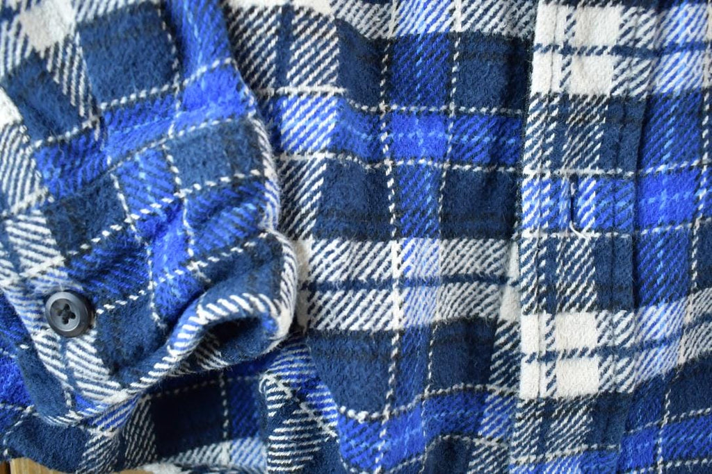 Vintage 1990s Orvis Plaid Western Button Up Shirt Made In USA