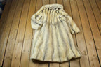 Vintage 1990s Saks Furs Arctic Fox Fur Coat