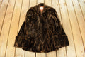 Vintage 1970s Plymouth Fur Sheared Beaver Fur Coat Adult M
