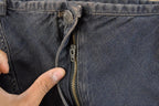 Vintage 1990s Out of the Blue J. Jill Denim Skirt Women's 33 / 90s Women's Fashion / Vintage Skirt / Retro Style/ Jorts