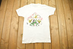 Vintage 1990s Regal Lily Flower Graphic T Shirt