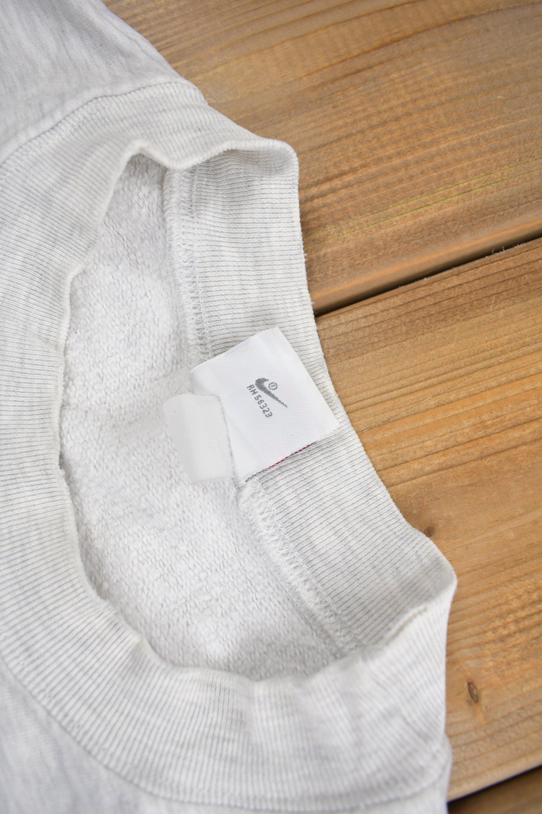 Vintage 1980s Nike Mini Logo Boxy Crewneck Sweatshirt
