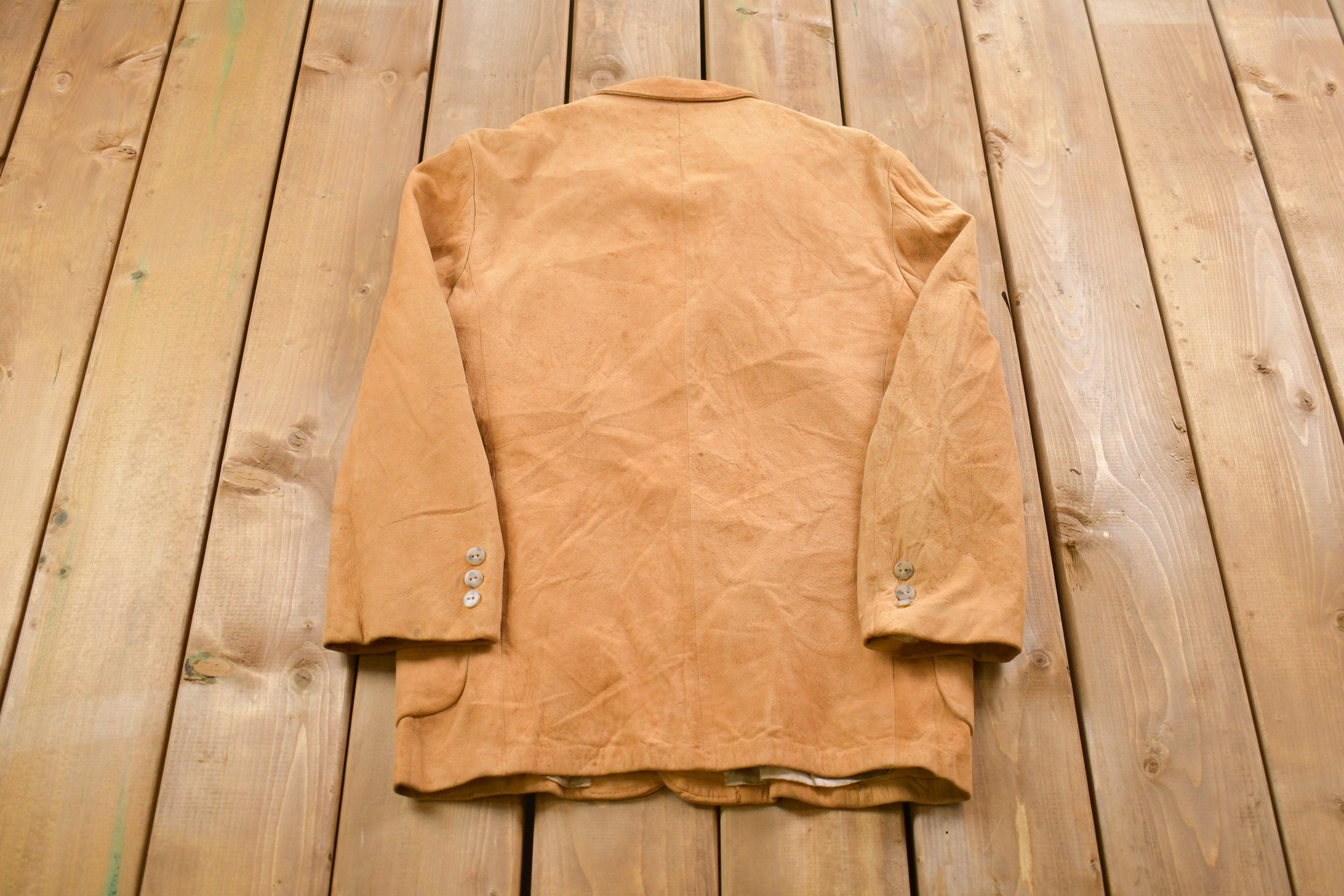 Vintage 1980s Fieldmaster Hercules Leather Blazer Jacket