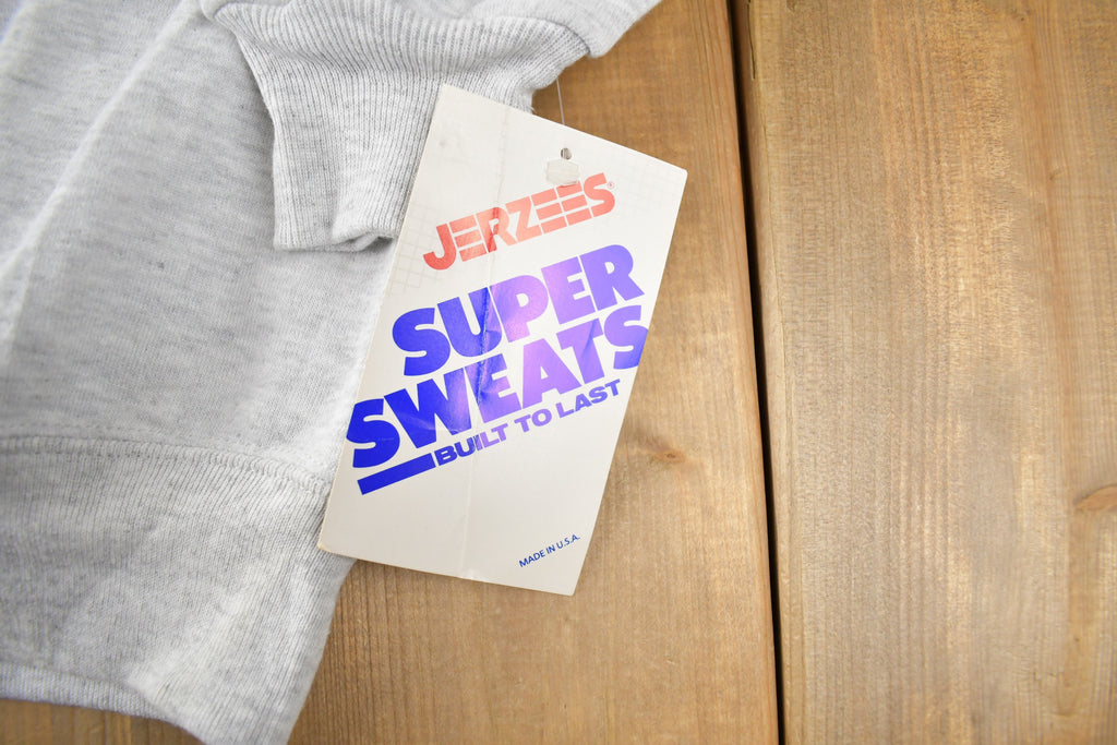 Vintage 1990s Jerzees Super Sweats Deadstock Crewneck Sweatshirt Made In USA