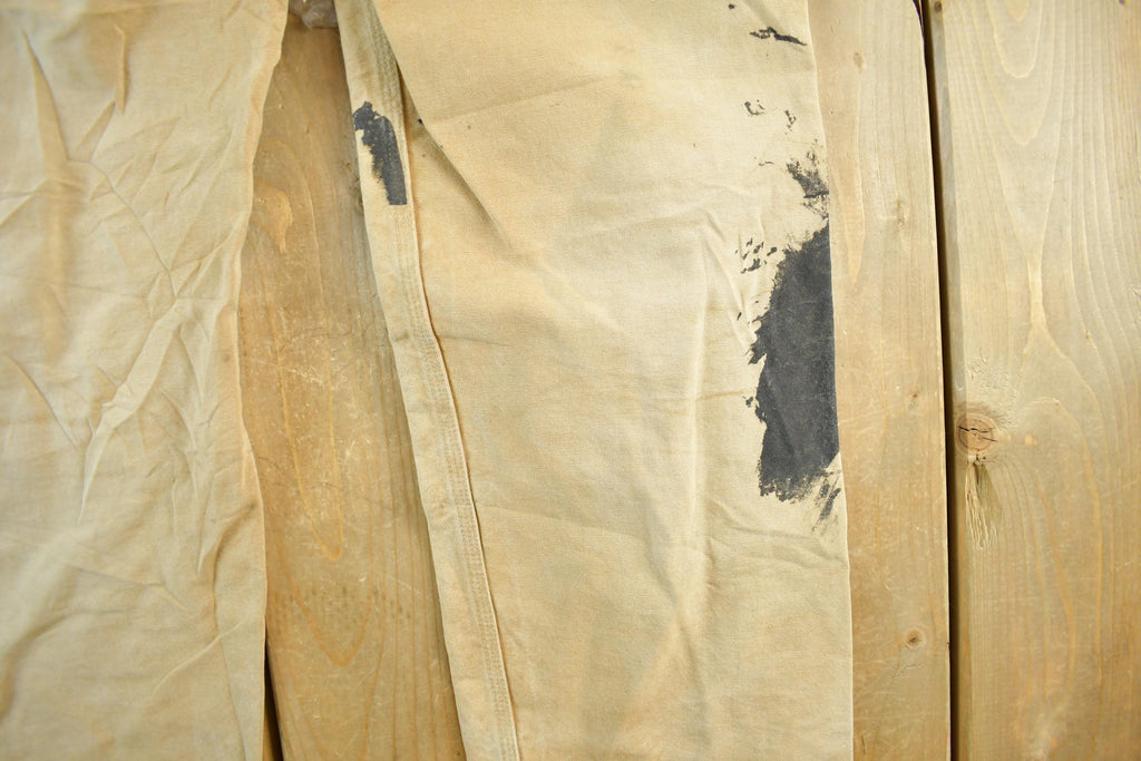 Vintage 1990s Carhartt Paint Distressed Double Knee Denim Work Jeans Adult 34 x 29