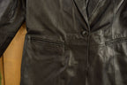 Vintage 1990s Denim & Co Leather Coat
