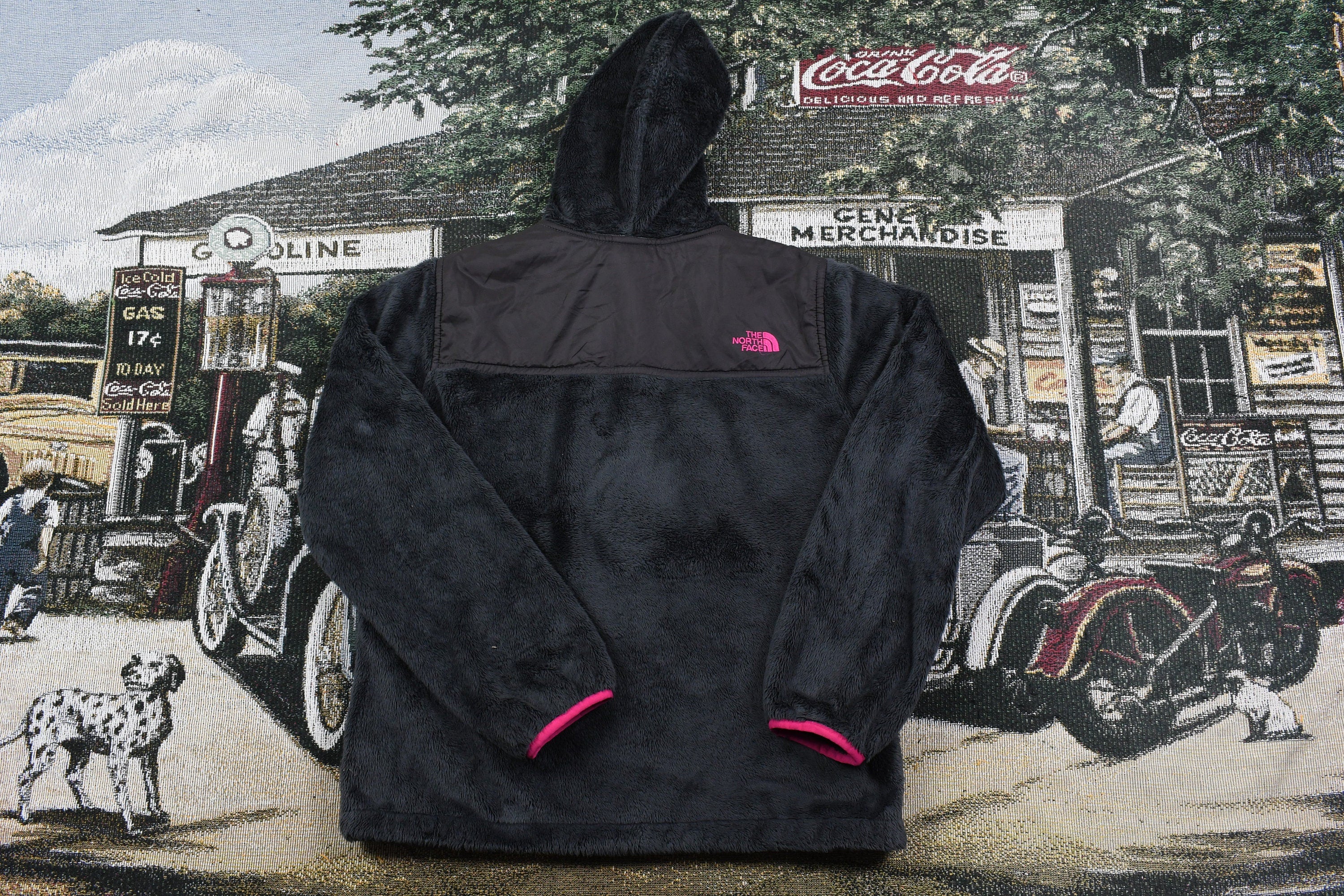 Vintage 1990s Girls The North Face Full Zip Fleece Sweater