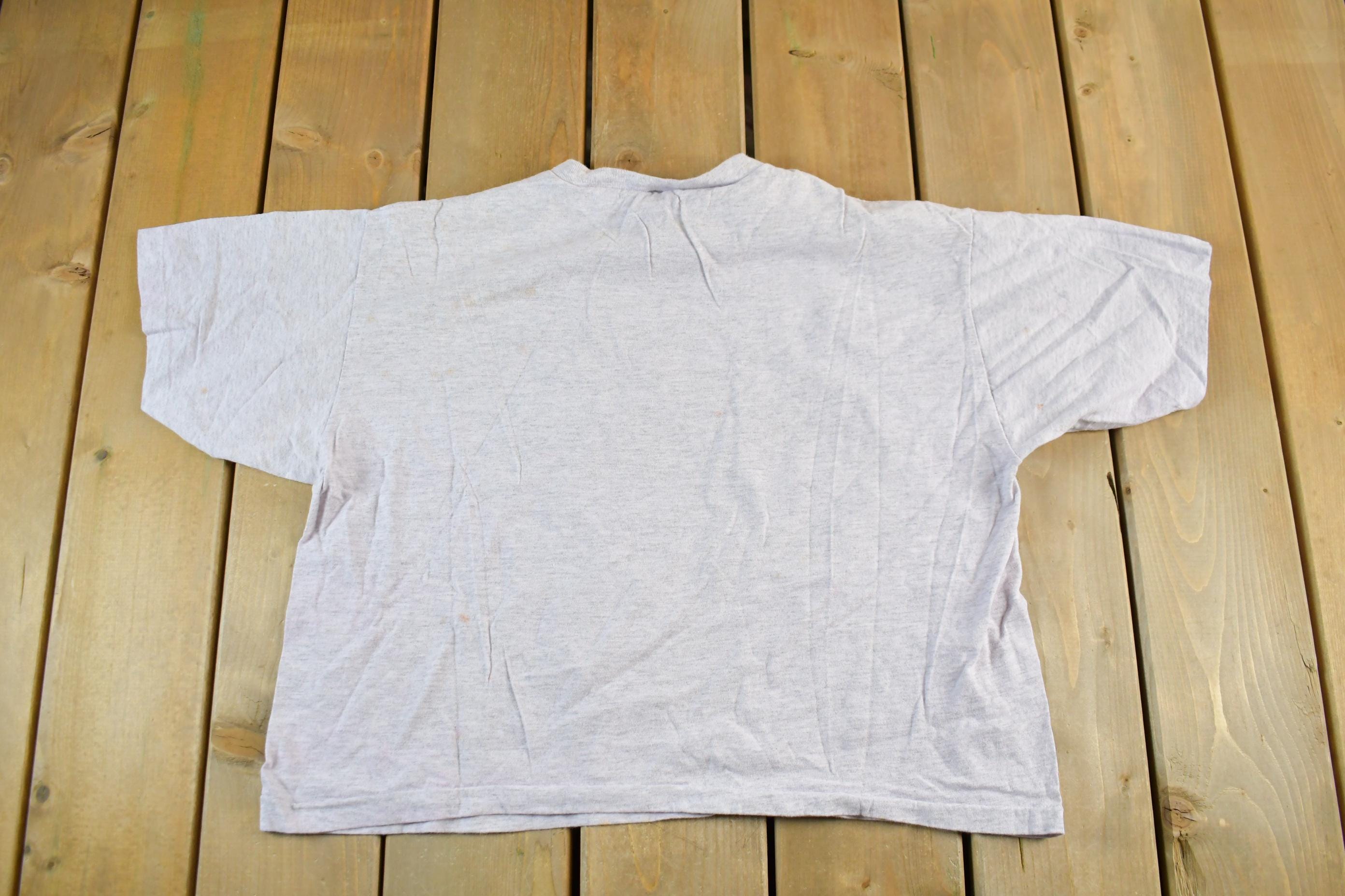 Vintage 1991 Mother Goose & Grimm Cartoon Promo T-Shirt Adult Cropped Large