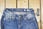 Vintage Y2K Miss Me Bedazzled Low Rise Jeans Size 26x31