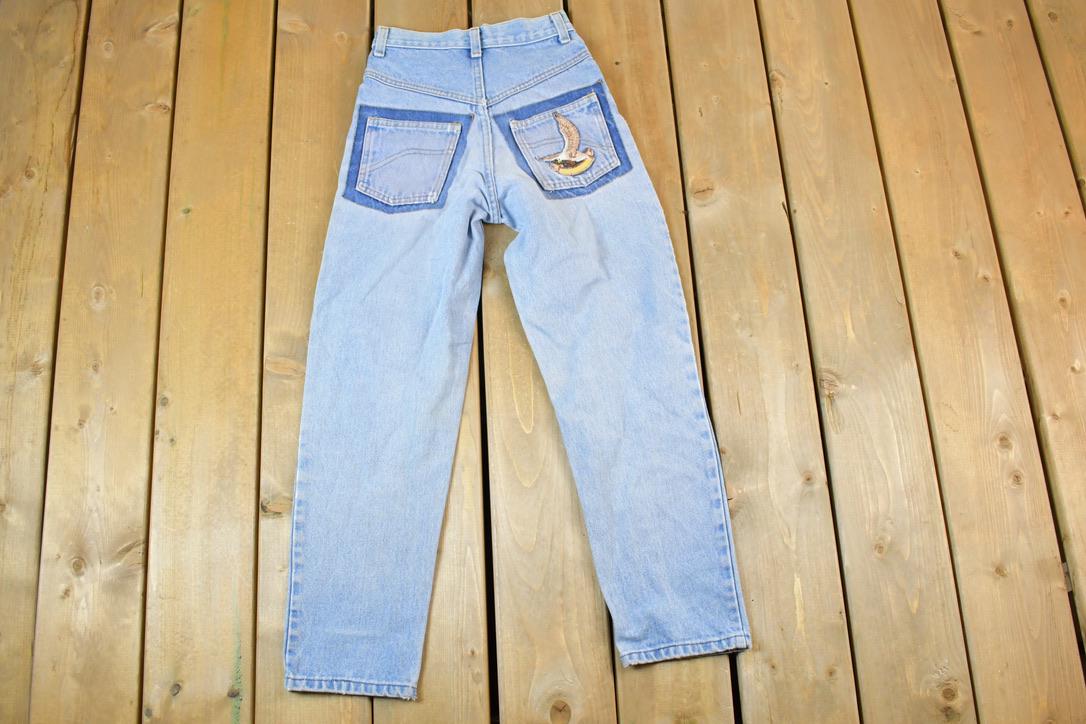 Vintage 1960s Eagle Youth Denim Jeans Size 22 x 24