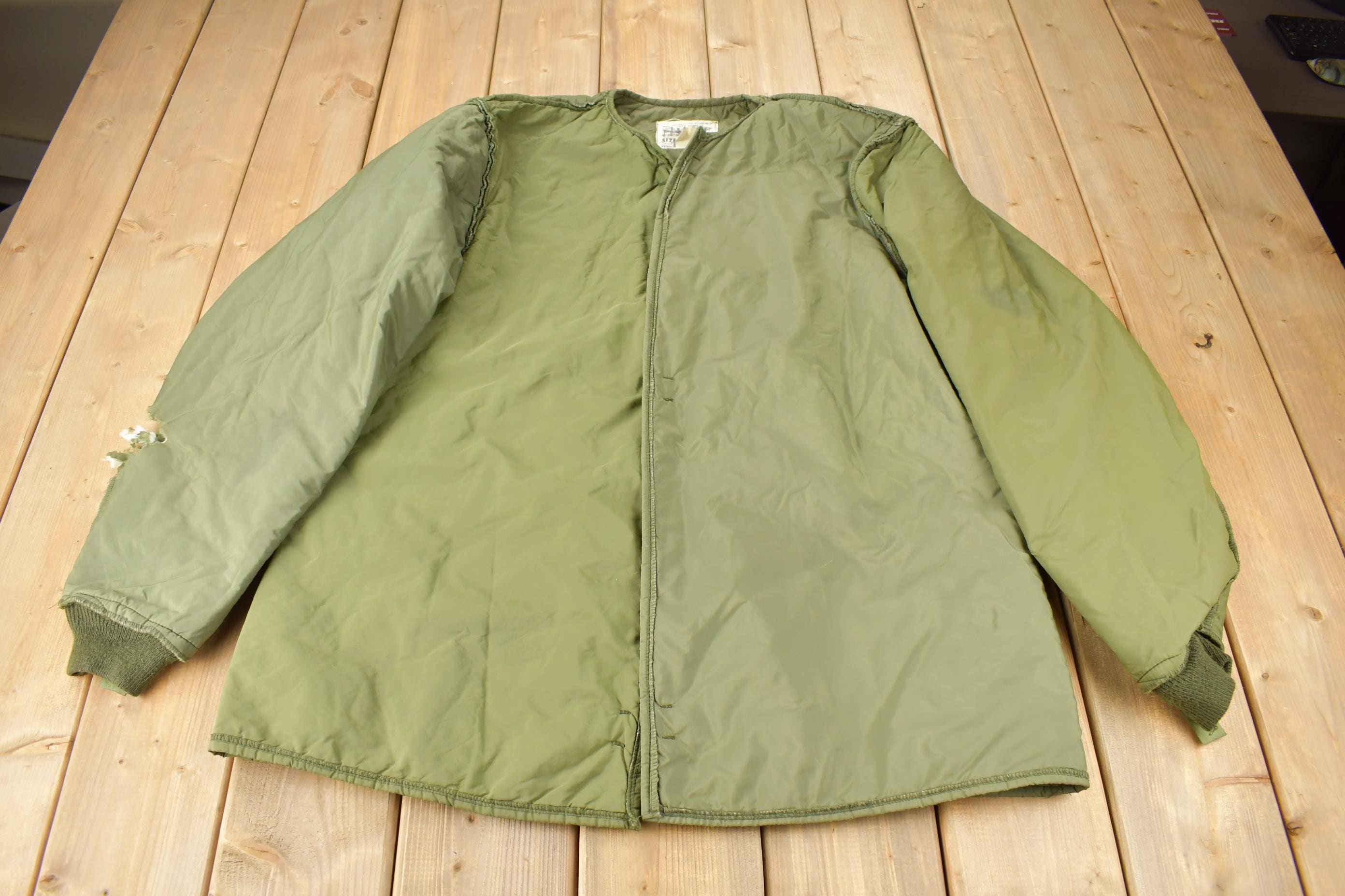 Vintage 1989 Military GS MK Og-107 Combat Jacket Liner