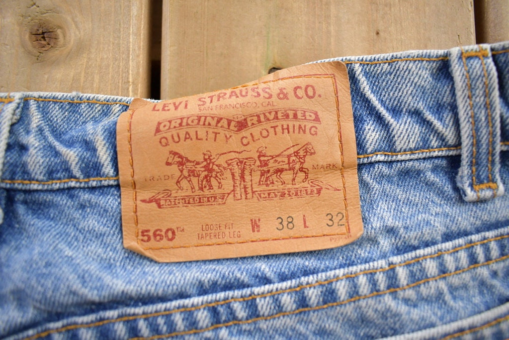 Vintage 1990s Levi's Jeans 560 Size 38x32