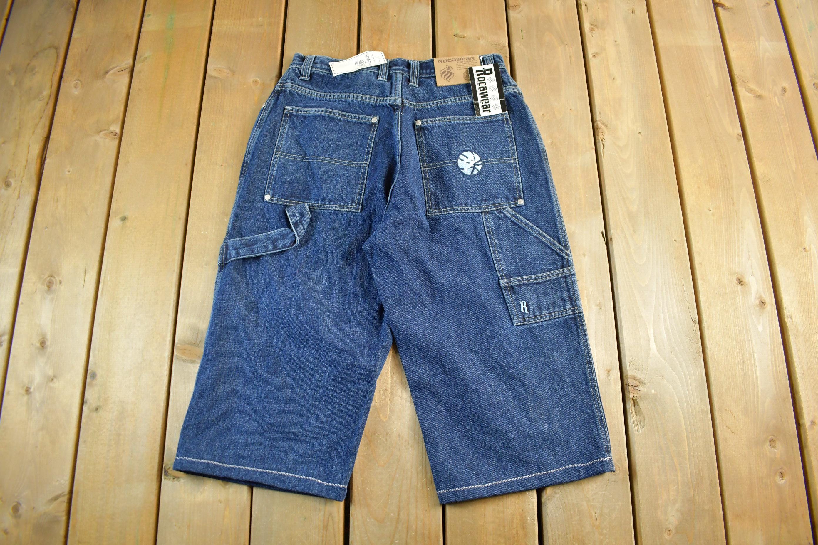 Vintage DEADSTOCK Y2K Rocawear Denim Shorts Men's 32