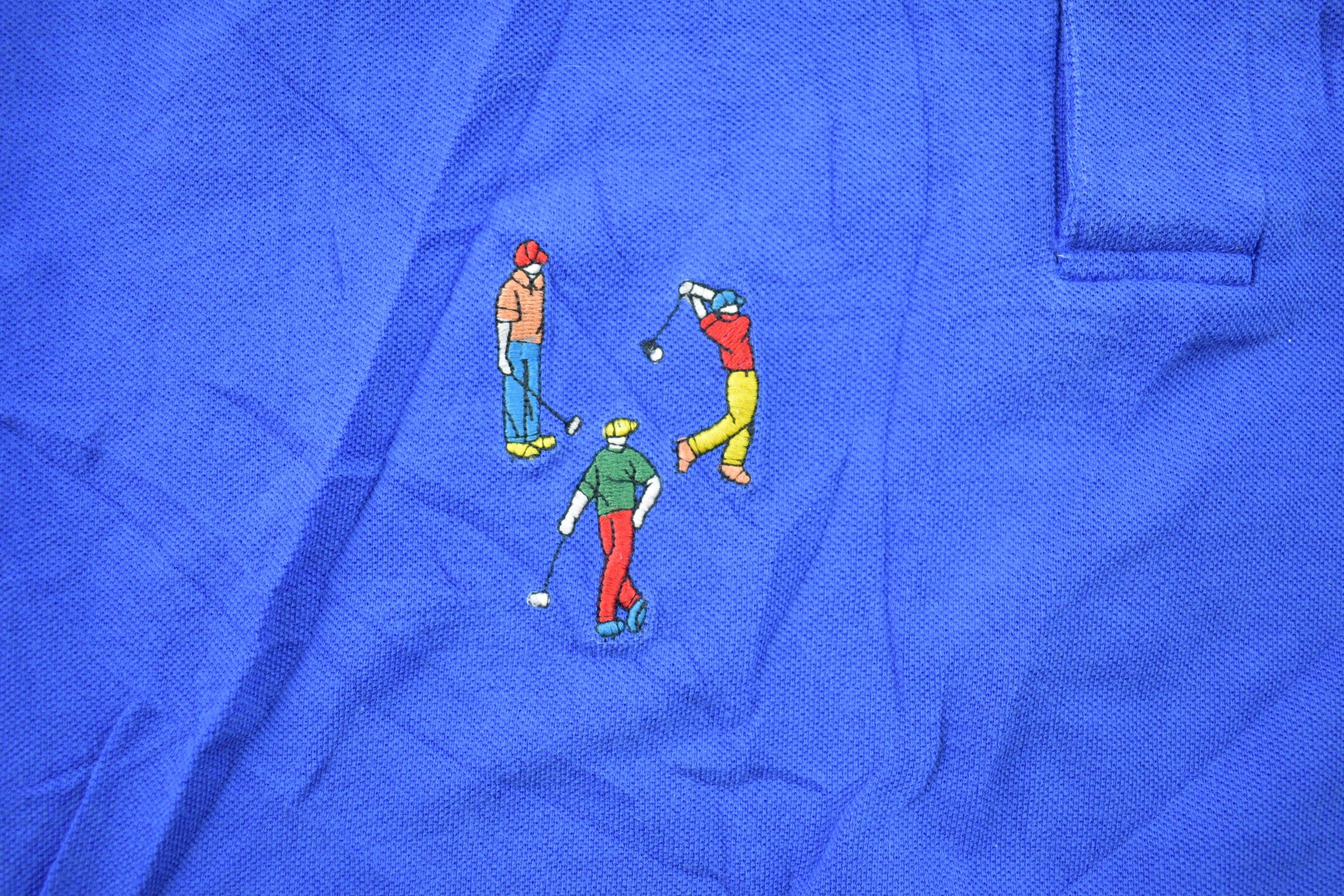 Vintage 1990s Pivot Sportswear Golf Polo Shirt