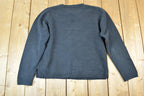 Vintage 1990s Woolrich Wild Arctic Knit Abstract Pattern Crewneck Sweater Mens M