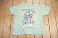 Vintage 1990s A Women's Place Is On The Court" Graphic T Shirt