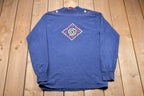 Vintage 1990s Fruit Of The Loom Iced T's Made In USA Crewneck Sweatshirt
