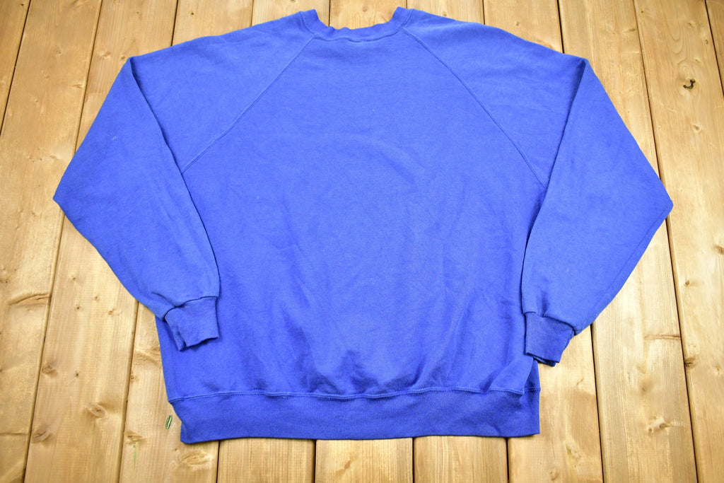 Vintage 1980s Destin Florida Raglan Cut Crewneck Sweatshirt