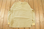 Vintage 1990s Ashworth Striped Rugby Shirt Men's Large