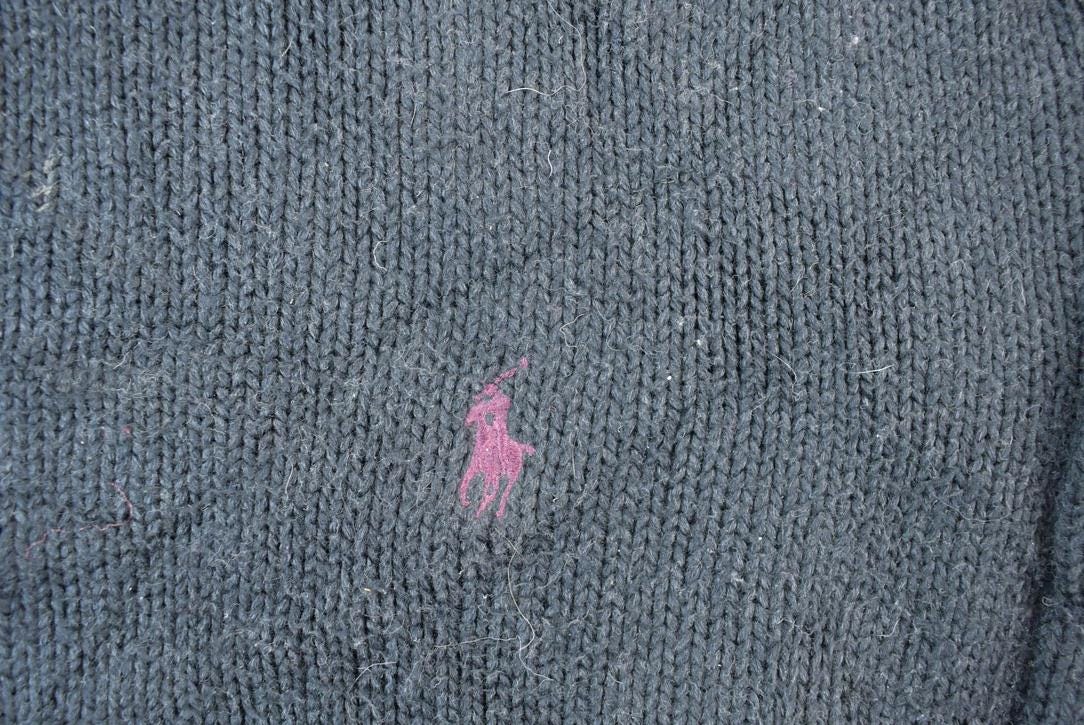 Vintage 1990s Polo By Ralph Lauren Knit Crewneck Sweater