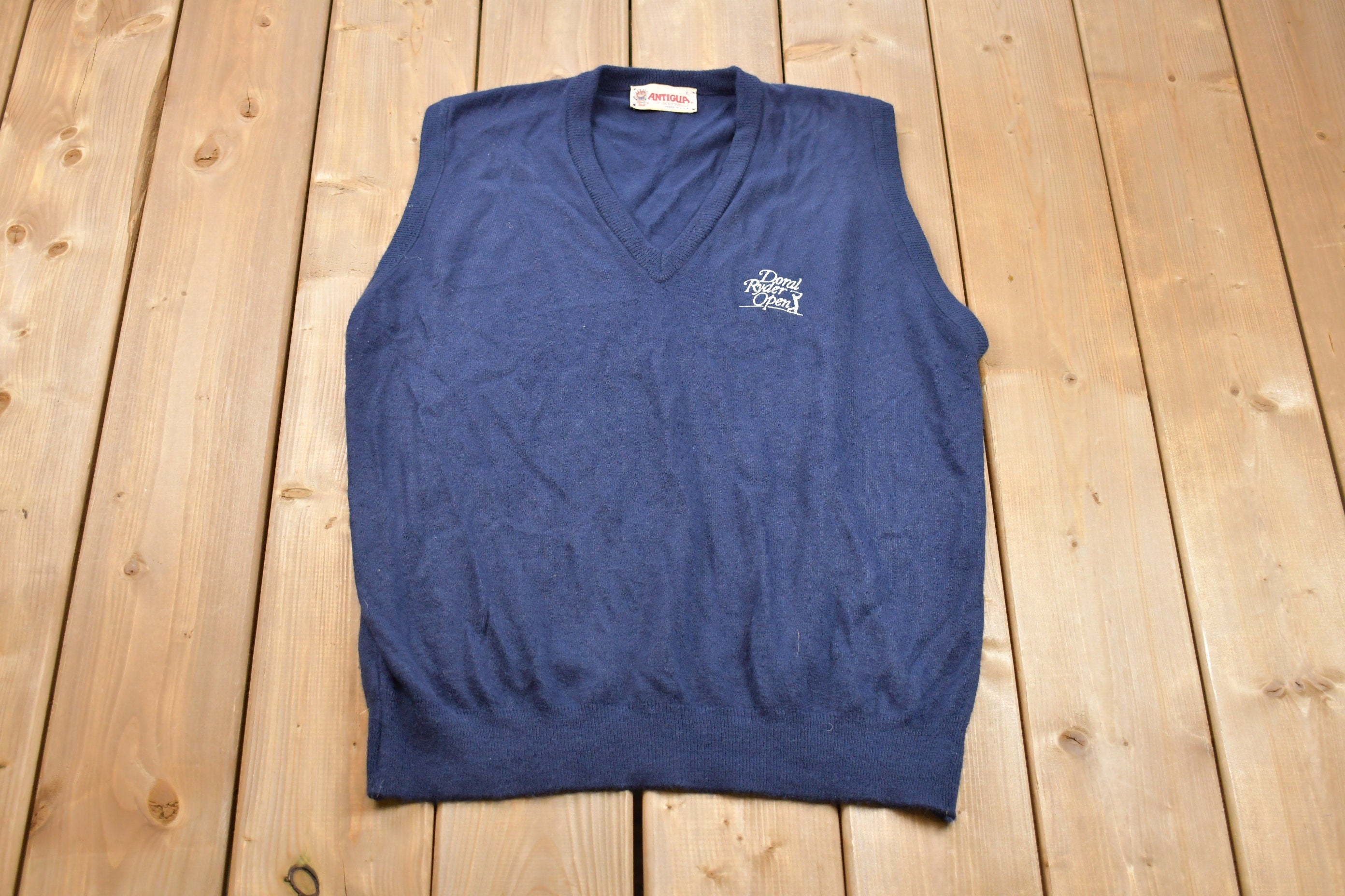 Vintage 1990s Antigua of Scottsdale Sweater Vest