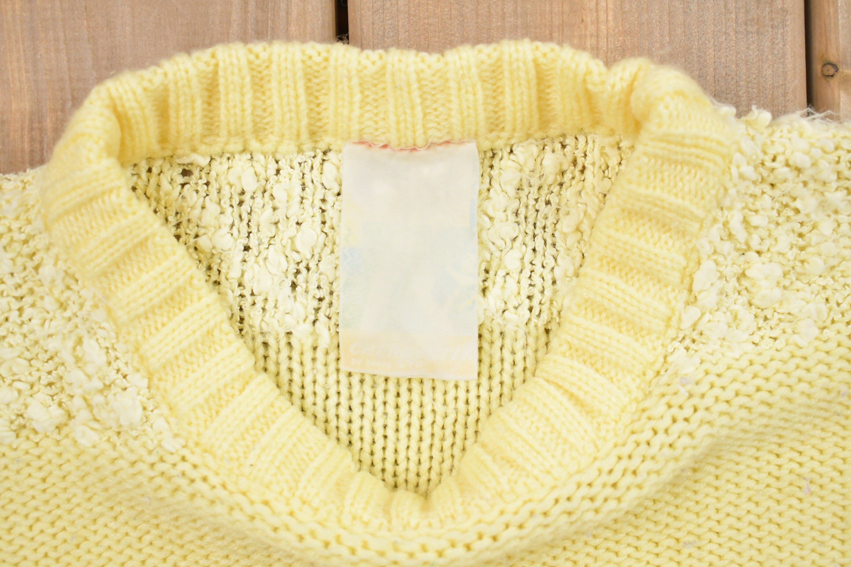 Vintage Knitted Striped Sweater