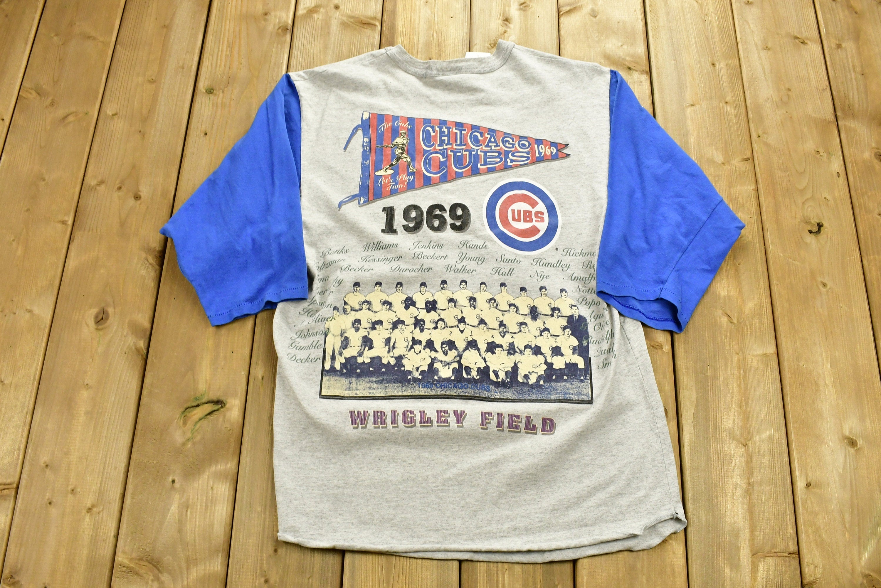 Vintage 1994 Chicago Cubs MLB Raglan T-Shirt