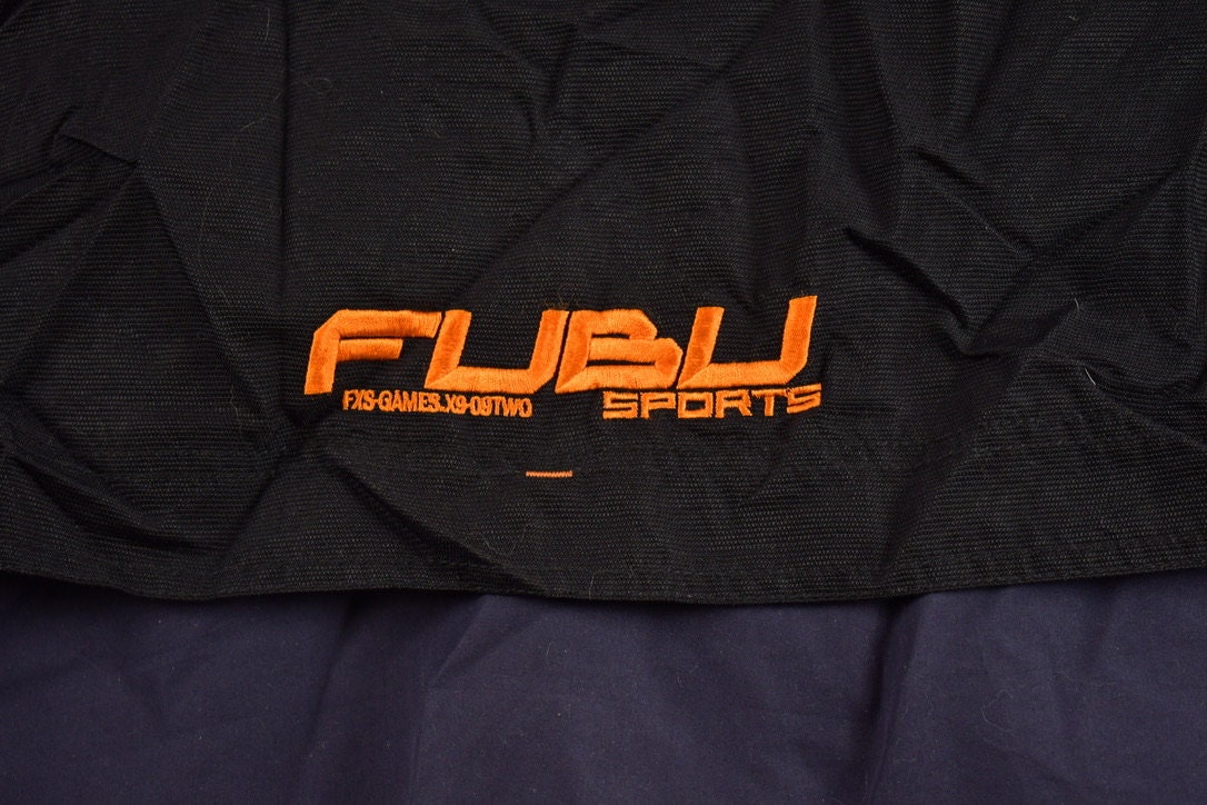 Vintage 1990s Fubu Extreme Sports Embroidered Windbreaker Jacket