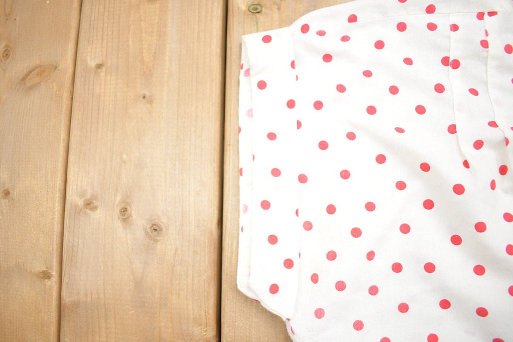 Vintage 1990s Caliche Polka Dot Button Up Shirt