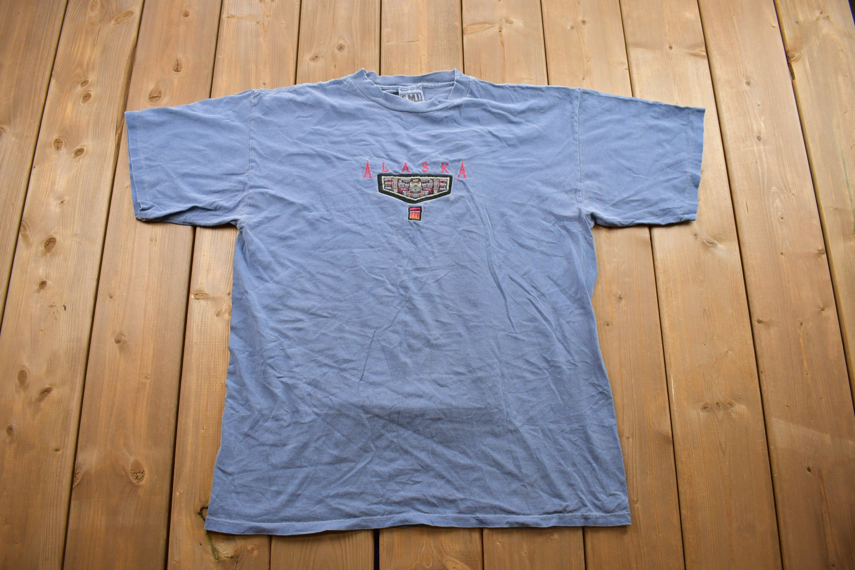 Vintage 1990s Alaska Souvenir T Shirt