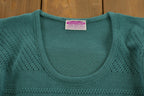Vintage 1970s Scotch English Scoop Neck Knit Shirt
